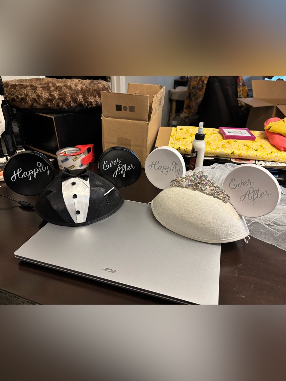 Disney Bride & Groom Ear Hats